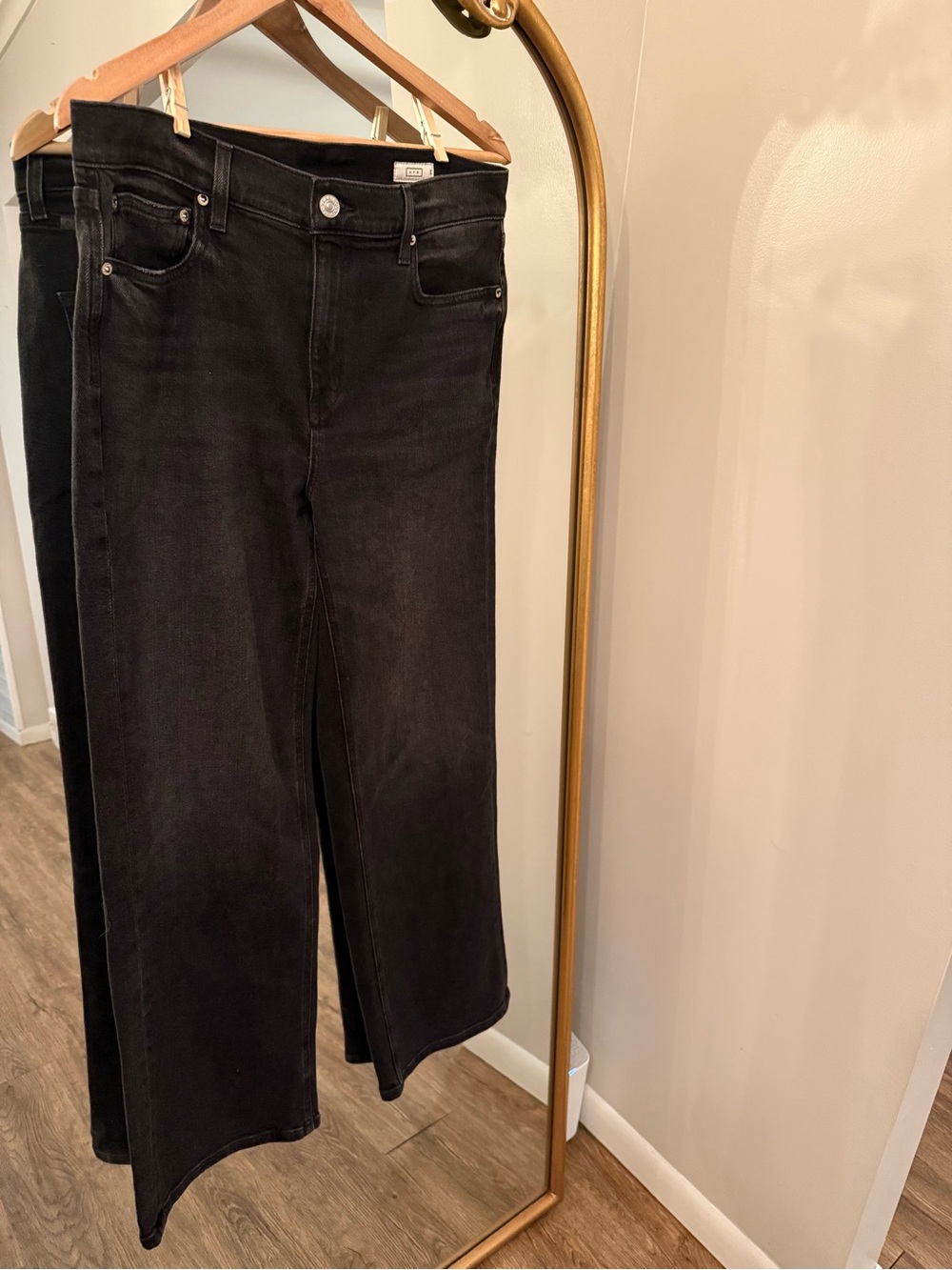 AYR All Year Round The Secret Sauce jeans in black (Date Night) size 30S
